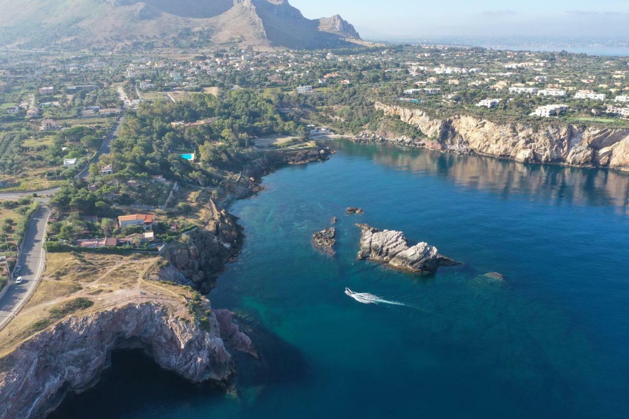 Villa Casa Elvira Terrasini Esterno foto