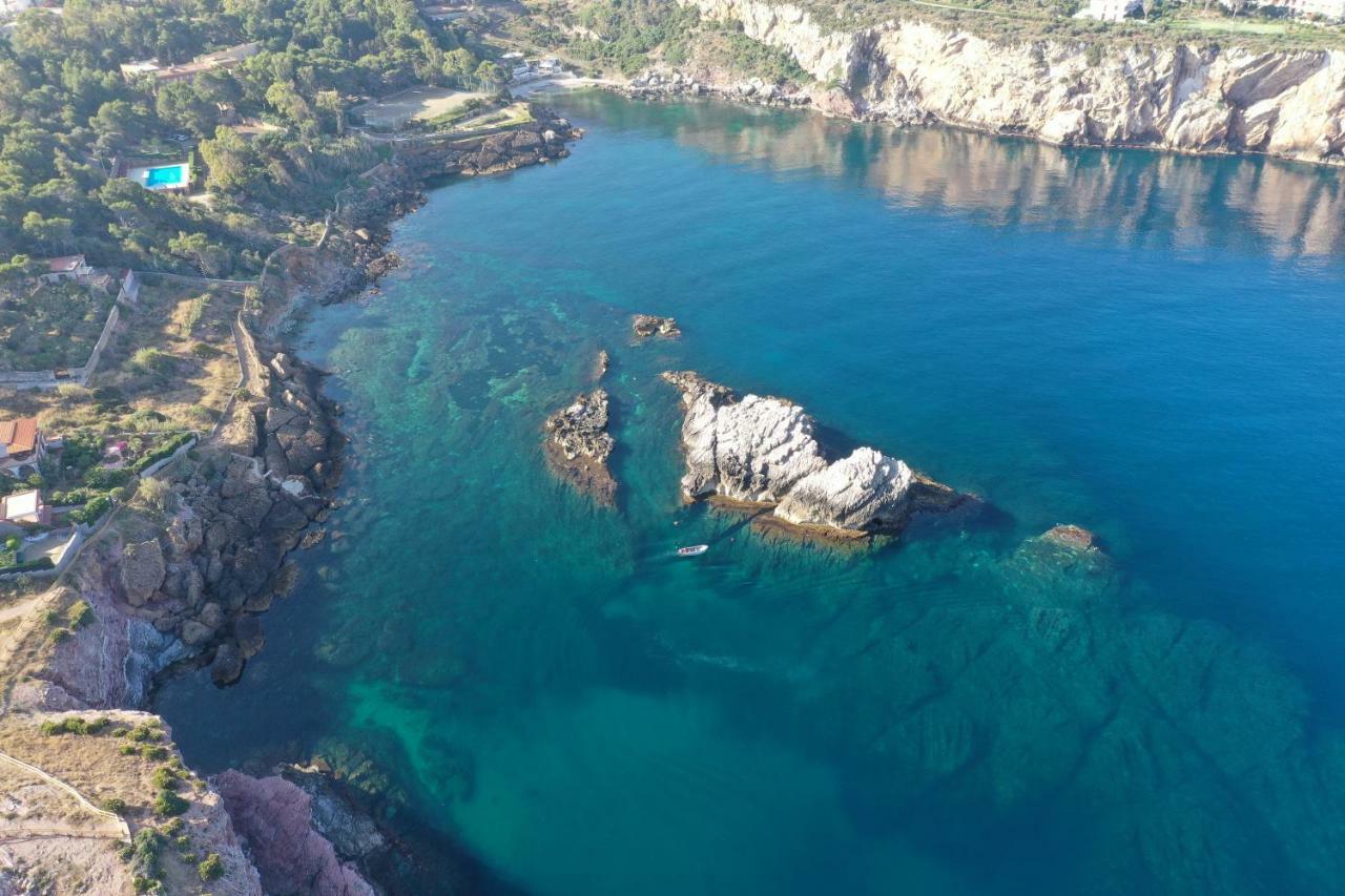 Villa Casa Elvira Terrasini Esterno foto
