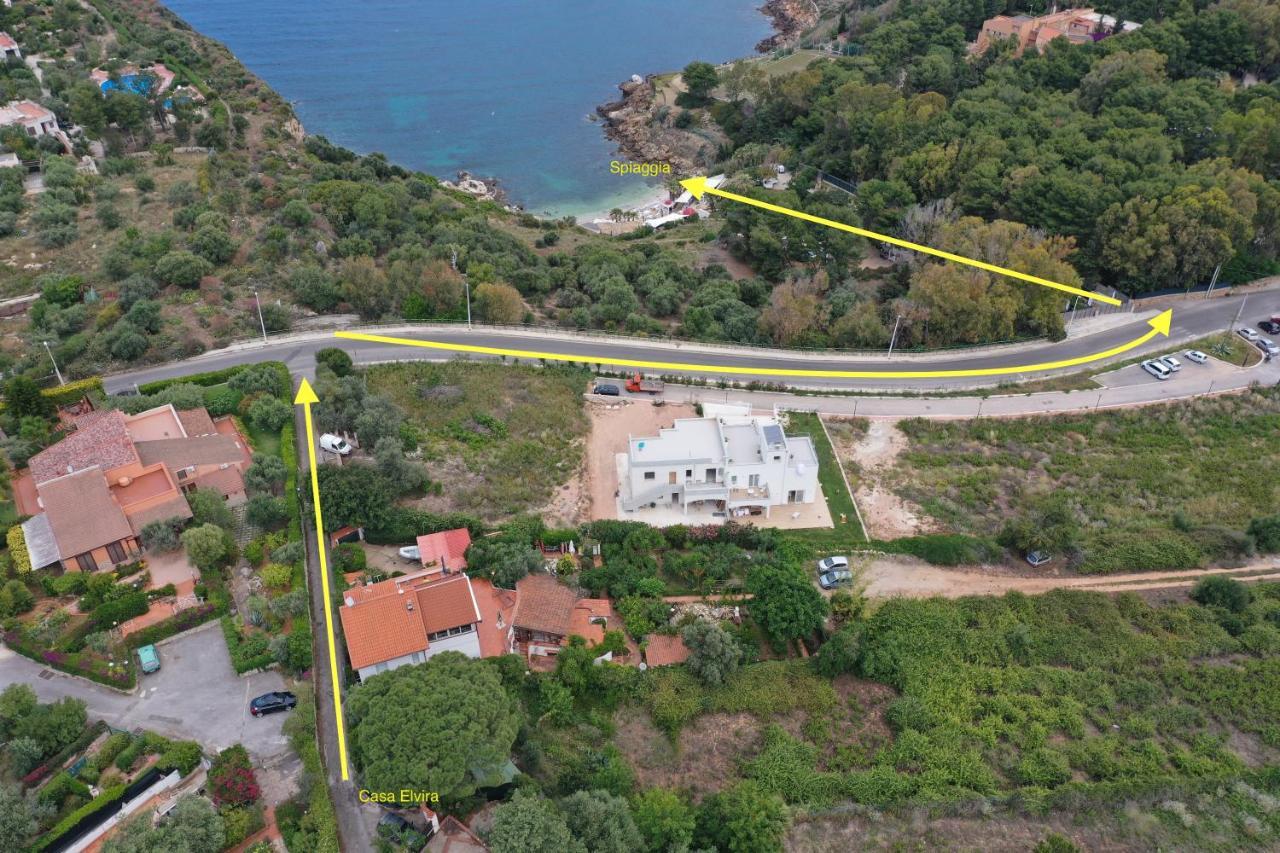 Villa Casa Elvira Terrasini Esterno foto