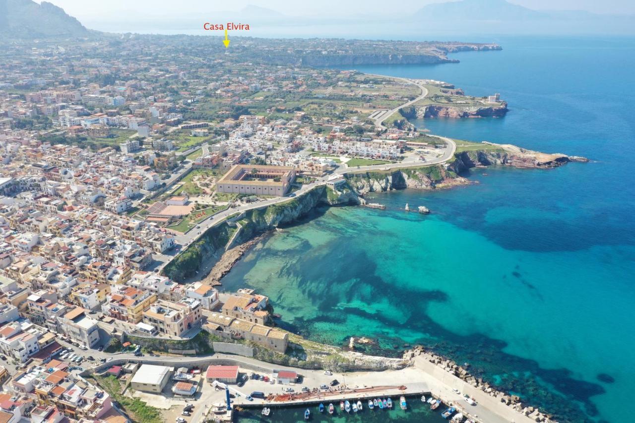 Villa Casa Elvira Terrasini Esterno foto